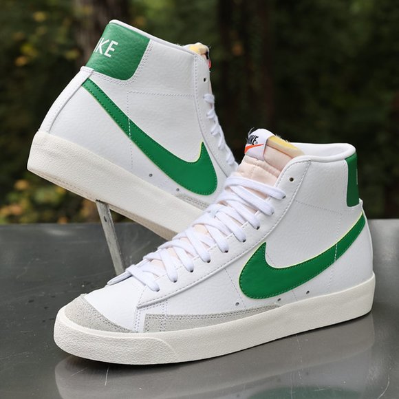 Nike Blazer Mid 77 Vintage White Pine Green Men's Size 9 - Picture 2 of 14
